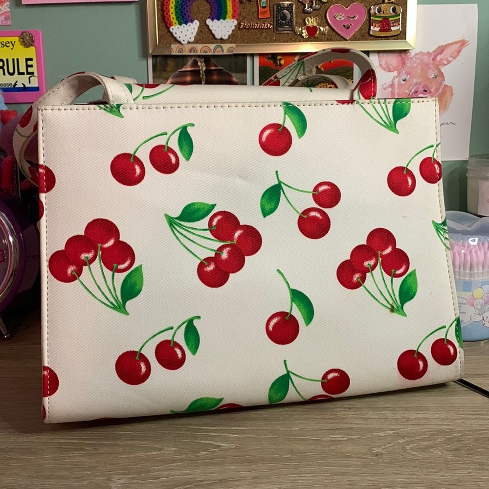 COPY - cherry purse vintage